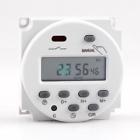 4.4va Unbranded Generic Ac 12v 16a Digital Lcd Time Relay Switch Programmable Timer 110v White