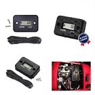 4030bk Inductive Hour Meter Marine Atv Motorcycle Dirt Ski Waterproof Black