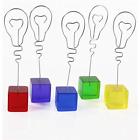 5cubebulb Set Electronics Features Of Light Bulb Shaped Memo Clips In