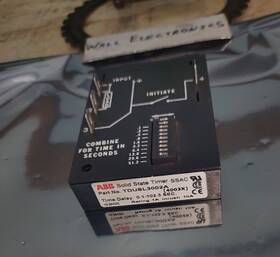 Tdusl3002a Abb Solid State Timer Ssac Used 0.1-102.3 Seconds