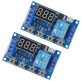 6-30v Aceirmc 701715478541 2pcs Dc Timer Relay Programmable Delay Module Cycle