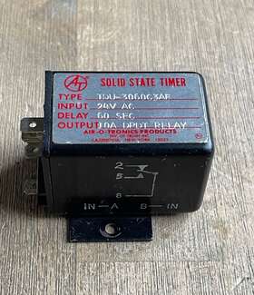 Tdu-3060c3af Air-o-tronics Solid State Timer Relay 60 Sec Delay 24v
