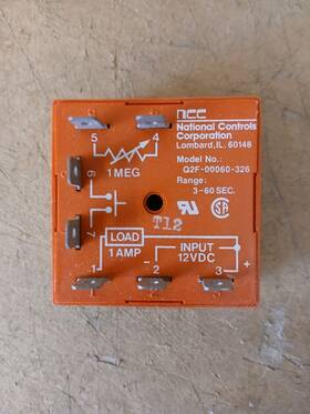 Q2f-00060-326 Ametek Ametek/ncc Solid State Cube Timer Model