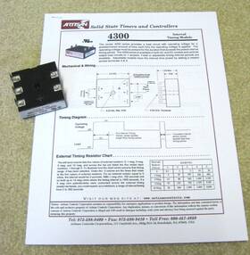 4300-8-1 Artisan Solid State Interval Timer -