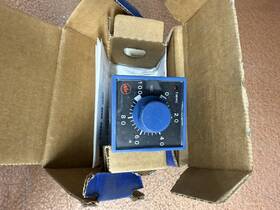 0319d-134-q-1-c Atc Series 319 On Delay Timer 120v Volt 0-10.0 Sec.w/base