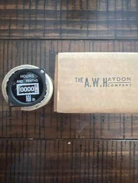 K23205 Aw Haydon Vintage A.w. Hours/tenths Elapsed Time Indicator 115v Meter New