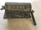410154 B Vintage Vtg Veeder Root Hand Counter Works Big Digits Steampunk
