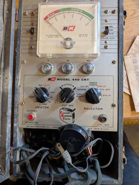 440-crt B&k Cathode Rejuvenator Tester Model 440crt