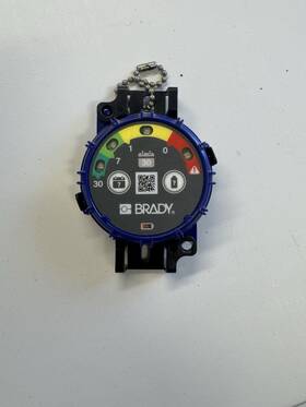 150741 Brady 30 Day Inspection Timer Pre-owned In Working Condition