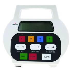 90218 Chef Master 4-channel Digital Timer Kitchen Extended Countdown For Long C