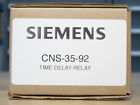 Cns-35-92 Siemens Brand New Time Delay Relay Module Potter Brumfield