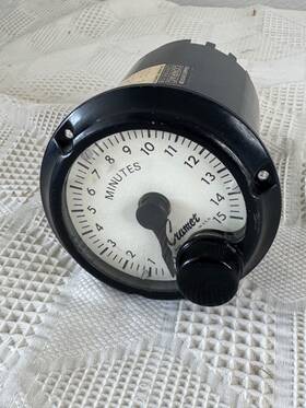 Cramer 412ec Vintage 15 Minute Industrial Timer Type By Conrac Corporation
