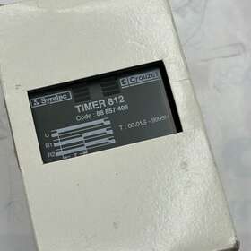 88-857-406 Crouzet Timers And Time Switches 120v 0.01 Sec. - 9999 H Timer 812