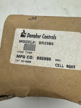 Br29b6 Danaher Controls Electric Reset Timer