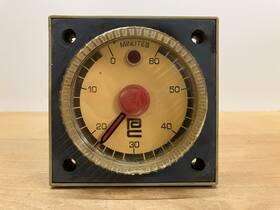 Br410s Danaher Controls Eagle Signal 0-60 Minute Electric Reset Timer Panel Mount