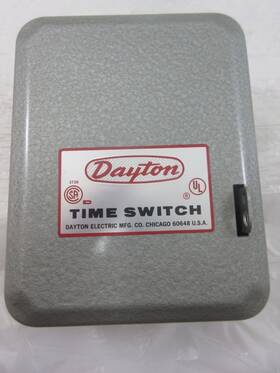 2eo25 Dayton 2e025 Short Range Timer 125v Timing Operations 5 To 60 Minutes