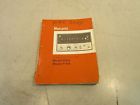 Dbs-13366 Monsanto Model 105a 114a Manual