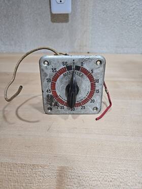 Ab48a6 Eagle Signal Vintage Manuflex Analog 60 Hour Timer B66 115v Untested Usa