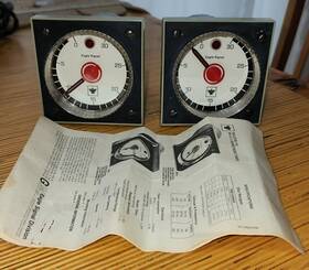Br49a6 Eagle Signal Lot Of 2 Controls 30min Electric Reset Timer Pre Owned