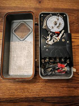 Wz-21 Electric Sangamo Company Time Switch 35a 120/24ov