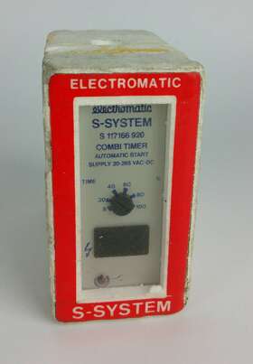 20-265 Electromatic 117 166 920 S-system S Combi Timer Automatic Start Vac-dc