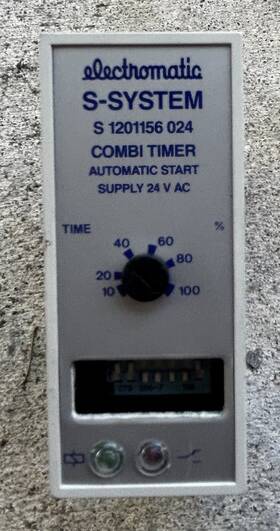 1201156 Electromatic S-system S 024 Combi Module Time Automatic Start