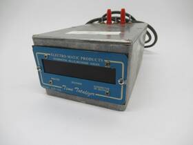 Edt-100 Electromatic Time Totalizer Damaged Wire Used