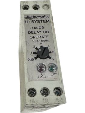 Ua-05 Electromatic U-system 120 006 Time Delay Relay Sale