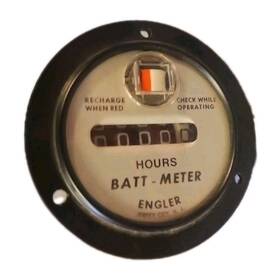 Jbi-31-ex Engler Instrument Co. - Hour Meter Model 31- Ex 12v Ts Dc New Old Stock