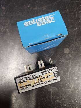 Krdb110.5s Entrelec Solid State Timer 12vdc 10a Res. 125vac