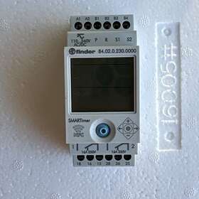 84.02.0.230.0000 Finder 16a Multifunction Programmable Time Delay Smartimer 120-240vac/dc