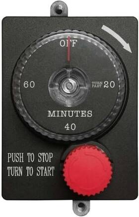 Estop1-0h Firegear Mechanical Timer With Emergency Shut-off 1-hour