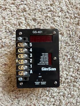 Gs-401 Ginsan 77108 Accumulating Display Timer 24vac Output