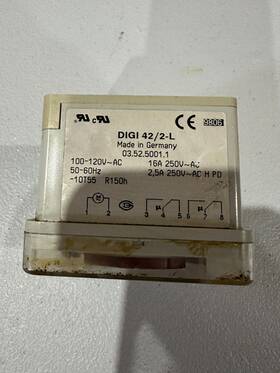 Digi42 Gr Sslin Digi42/2-l Grasslin Controls Corp Electronic Time Switch Digi 42a/2-l 9806