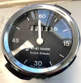 Rz52h Gr Sslin Grasslin Hour Meter Without Electrical Connection