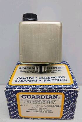 0121-0857-6100 Guardian Electric 62c30-115a Tdo Time Delay Relay Adjustable New