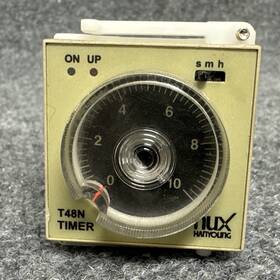 T48n-10a Hanyoung Nux Power Out Delay Analog Timer 24-240v Ac/dc Used