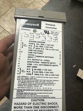 Av721gb208 Honeywell Dialapak Controller Microprocessor 120 V Genuine Part