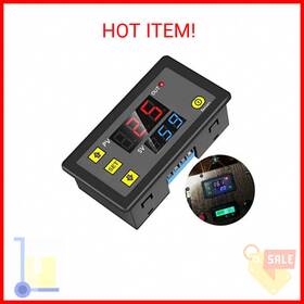 Icstation 689743697687 Timer Relay Dc 12v Time Delay Switch 10a Module Programm