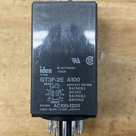 Gt3f-2e Idec Electronic Timer A100