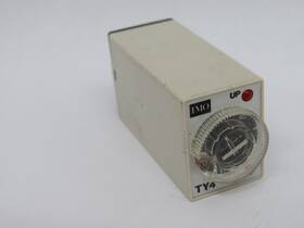 Ty4-24ac Imo On-delay Timer 24vac 0.1sec-100hrs 3a 240vac 14-blade Used