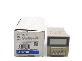 Mros10082567-h3ca-8 Industrial Mro Omron H3ca-8 100/110/120vac 3a 0.1s-9990h Nsmp