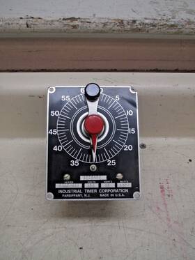 Tdaf-60s Industrial Timer Corporation Vintage Second Series Free Shipping