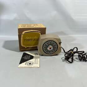 A221-7 Intermatic Vintage Mcm Time-all Timer Appliance Light 1965