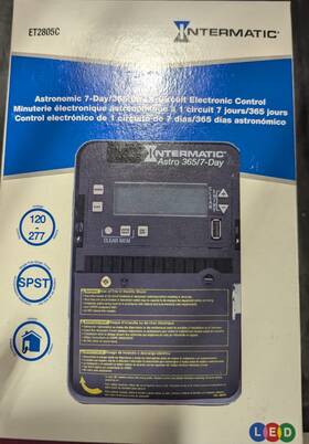 Et2125c Intermatic Electronic Time Switch 1 Min To 23 Hr 59 Setting