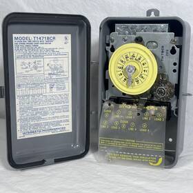 T1471 Intermatic Bcr 24 Hour Dial Time Switch With Skipper Electromechanical