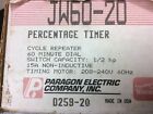 Jw60-20 Paragon Electric Cycle Repeater Percentage Timer New In Box