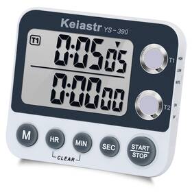 8541986901 Keiastr Digital Kitchen Timer Magnetic Back Cooking Large Display Loud Alarm Co