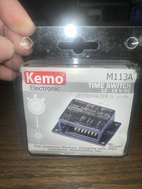 M113a Kemo Electronic - Time Switch Module 12-15 V/dc