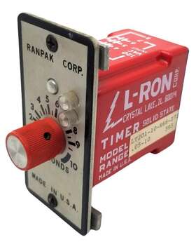 Lt201-10-k66-z73 L-ron Solid State Timer 120vac Input 393 Range 0.05-10